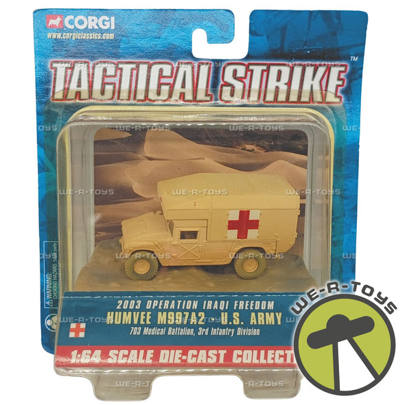 Tactical Strike 2003 Operation Iraqi Freedom Humvee M997A2-U.S. Army Corgi 95107