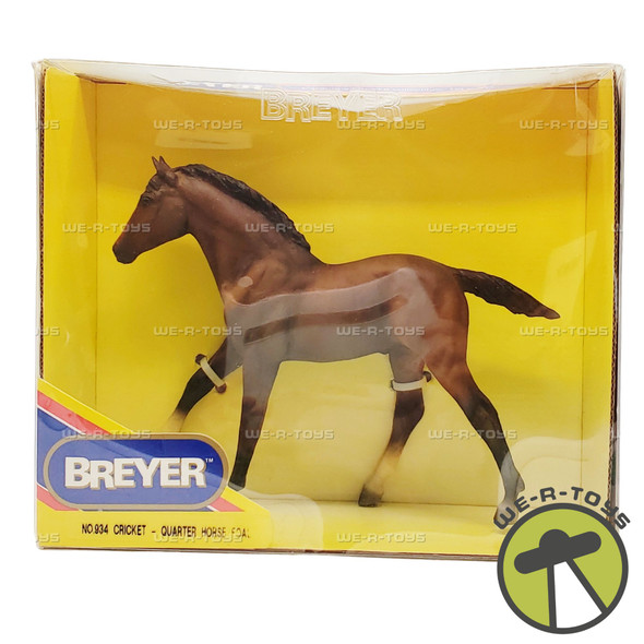 Breyer Cricket Quarter Horse Foal Figure 1990 Reeves Item No. 934 NEW