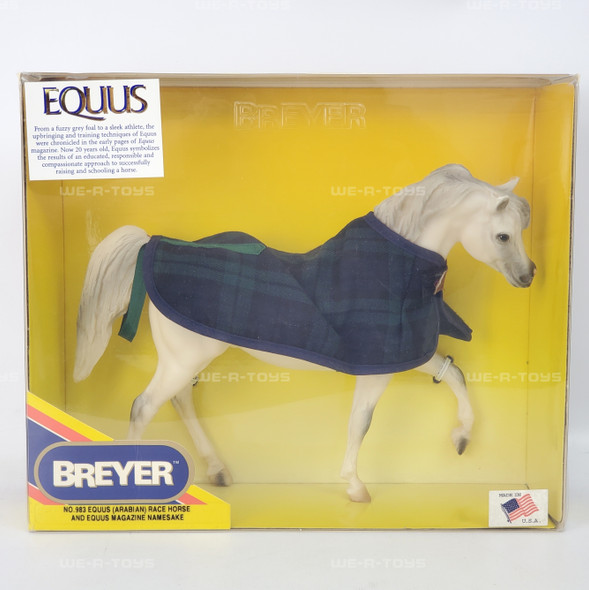 Breyer Equus Arabian Race Horse Figure 1990 Reeves Item No. 983
