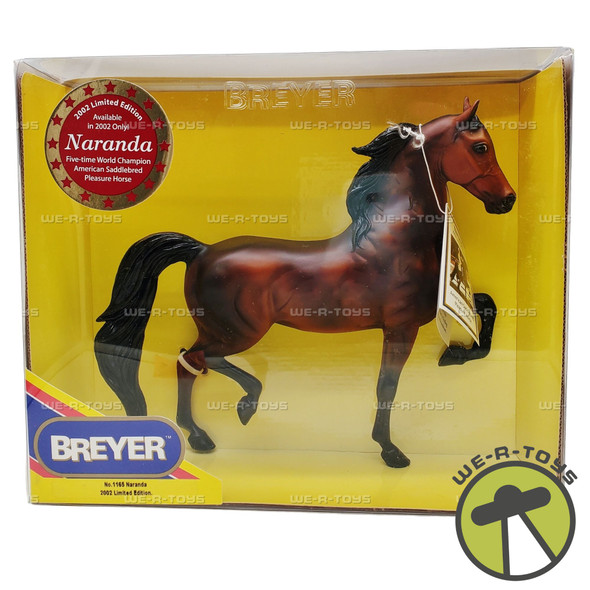 Breyer Naranda Horse Champion Figure 2002 Reeves Item No. 1165 NEW