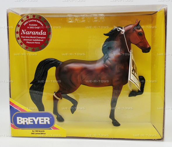 Breyer Naranda Horse Champion Figure 2002 Reeves Item No. 1165 NEW