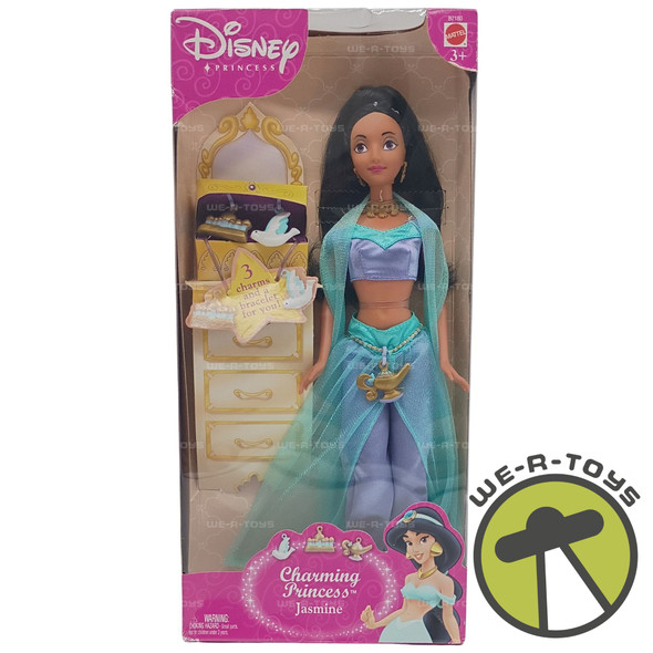 Disney Princess Charming Princess Jasmine Doll 2003 Mattel B7180 New