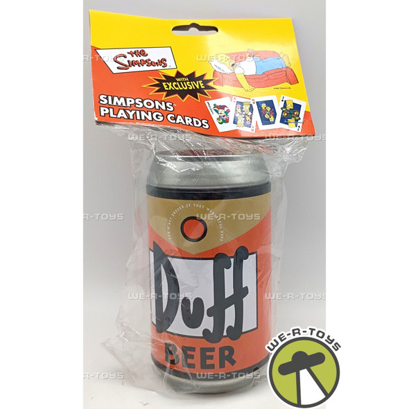 The Simpsons Duff Beer Playing Cards 2001 Rix 4783 New