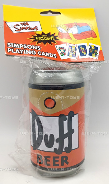 The Simpsons Duff Beer Playing Cards 2001 Rix 4783 New