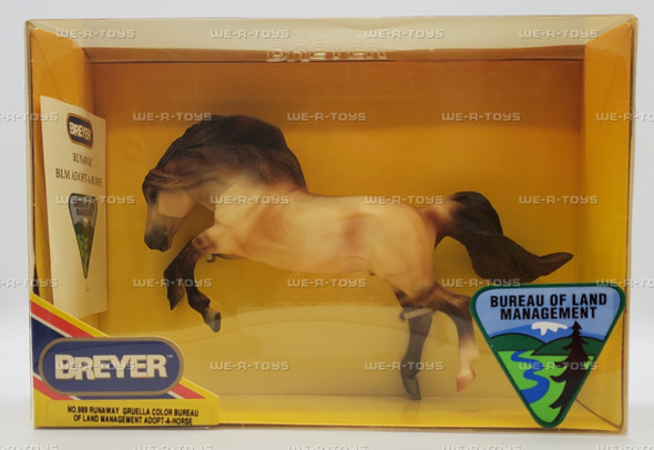 Breyer Runaway Gruella Color Adopt a Horse Figure 1994 Reeves Item No. 989 NEW