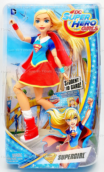 DC Super Hero Girls Supergirl Action Doll with Cape 2015 Mattel DLT63
