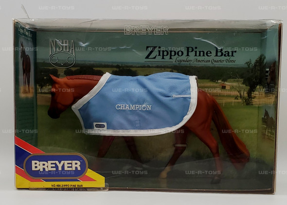 Breyer Zippo Pine Bar NSBA Hall of Fame Stallion Figure 1998 Reeves Item No. 466