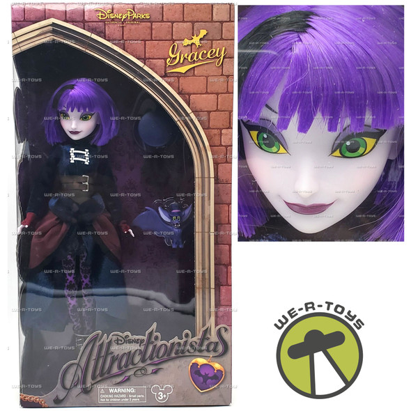 Disney Parks Authentic Original Attractionistas Gracey Haunted Mansion 12" Doll