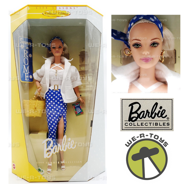 Summer in Rome Barbie Doll City Seasons Collector Edition 1999 Mattel 19431