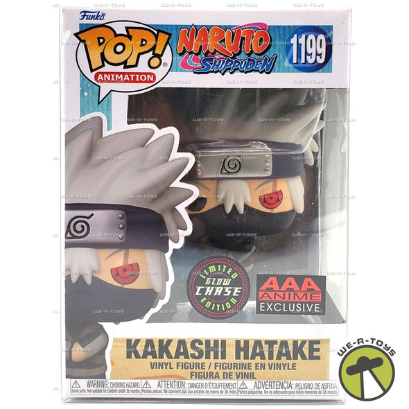 Funko Pop! Animation Naruto Shippuden Kakashi Hatake 2022 Chase Glow Figure 1199