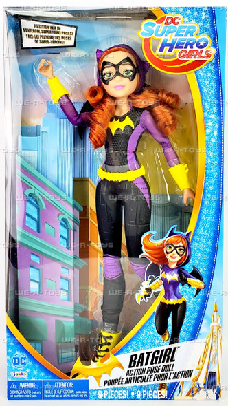 DC Super Hero Girls Batgirl Action Pose Doll 2017 Jakks Pacific 64647