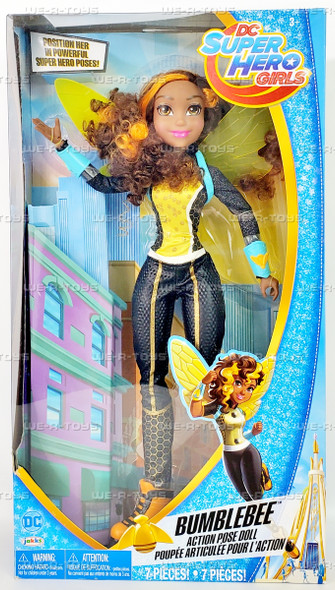 DC Super Hero Girls Bumblebee Action Pose Doll 2017 Jakks Pacific 61003