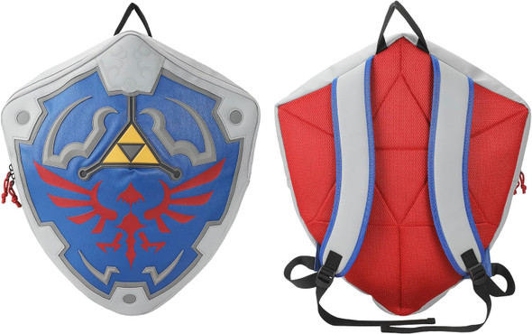 The Legend Of Zelda Hylian Shield 18.5" Novelty Backpack Bioworld