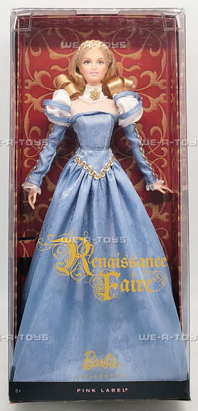 Barbie Renaissance Faire Pink Label Doll 2010 Mattel V8755 New
