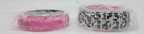 Barbie Collector Set of 2 Chunky Bangle Acrylic Bracelets 2011