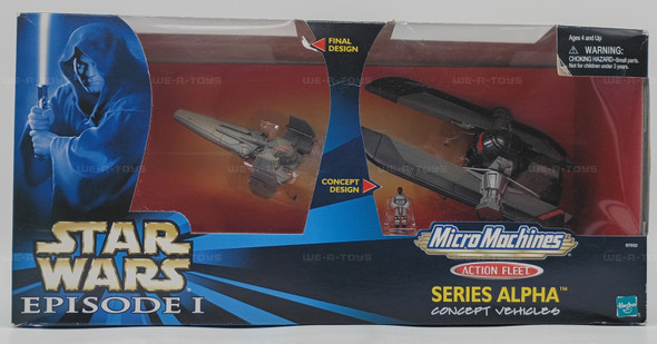 Star Wars Episode I Sith Infiltrator With Darth Maul Figure & Vehicle1999 Hasbro