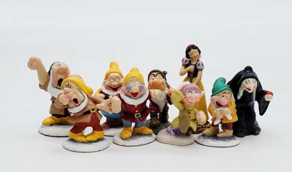 Disney Snow White and the Seven Dwarves Set of 7 Figures Disney
