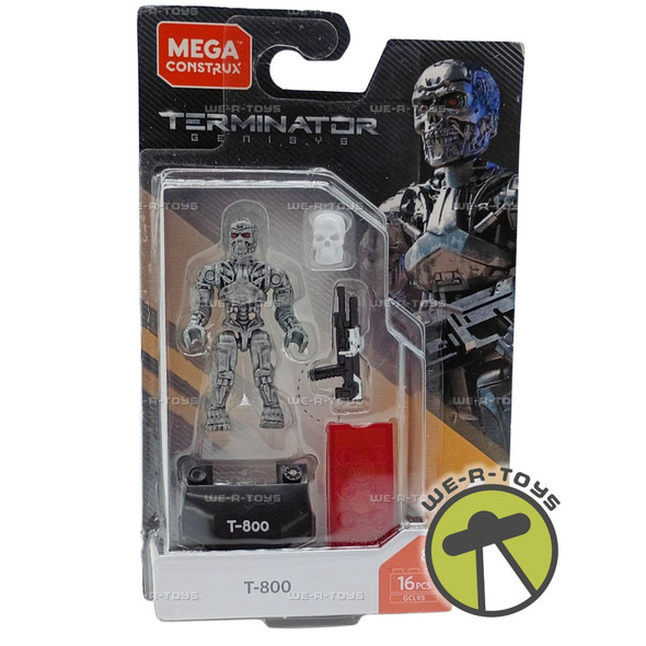 Terminator Genesis Mega Contrux T800 Action Figure 2018 Mega Brands 2968HY New