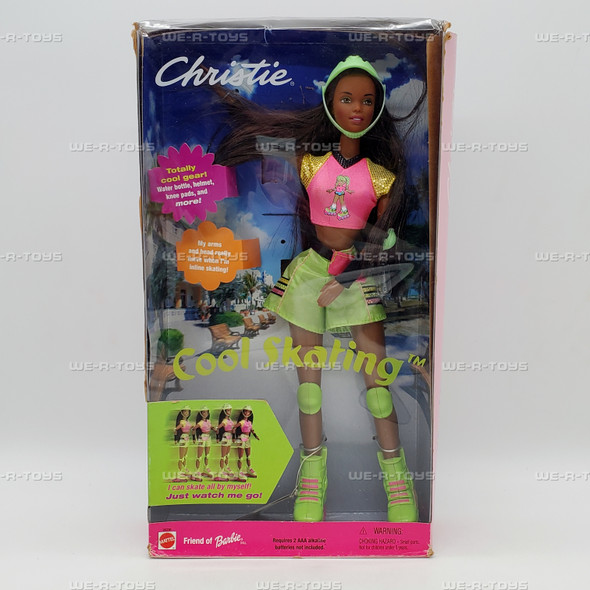 Barbie Cool Skating Christie African American Doll Mattel 26230 NEW