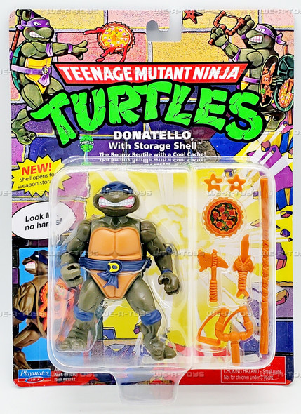 Teenage Mutant Ninja Turtles Classic Storage Shell Donatello Figure Playmates