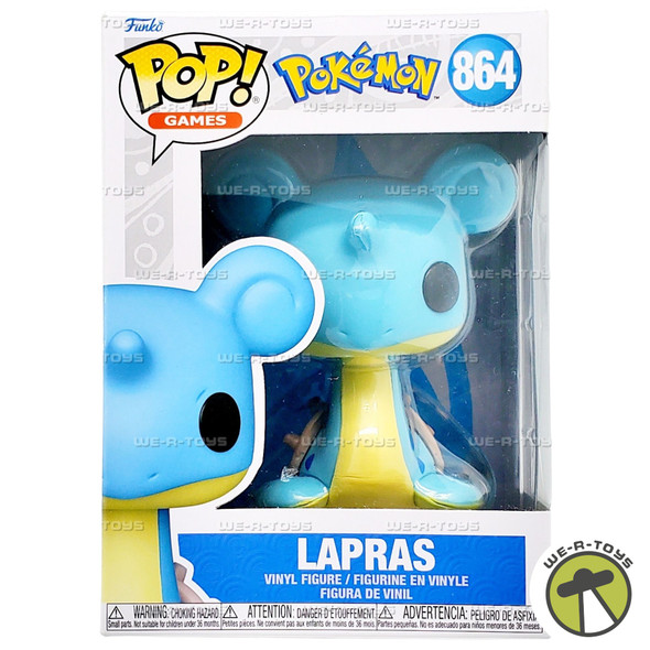 Funko POP Games Pokemon Lapras 864 Vinyl Figure