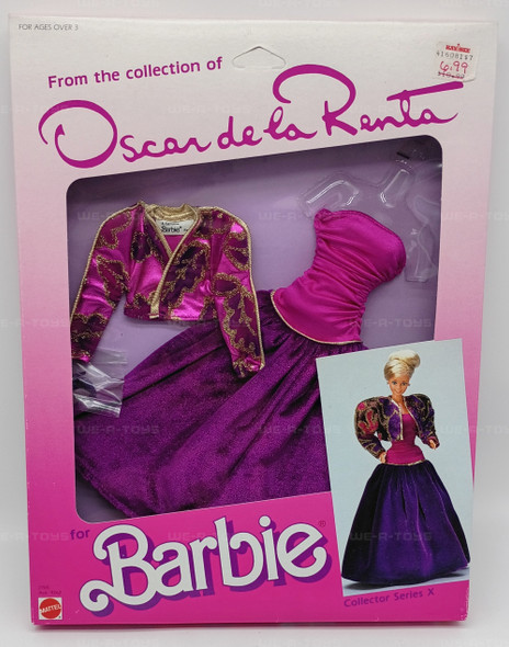 Barbie Oscar de la Renta Collector Series X Fashions Dress 1985`Mattel 2765 New