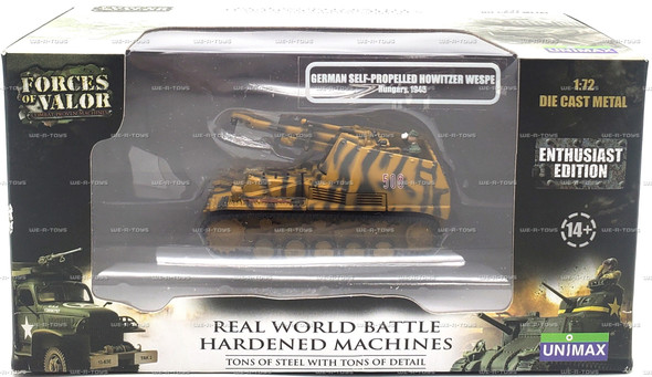 Forces of Valor German German Self-Propelled Howitzer Wespe 2013 Unimax #85096