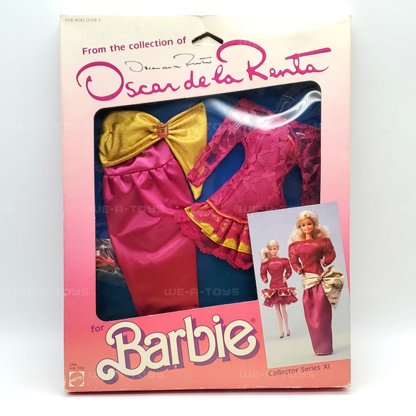 Barbie Oscar de la Renta Collector Series XI Fashions Dress 1985 Mattel 2766