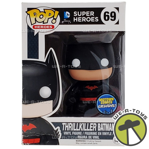Funko Pop! Heroes DC Comics Thrillkiller Batman Vinyl Figure 69 NEW