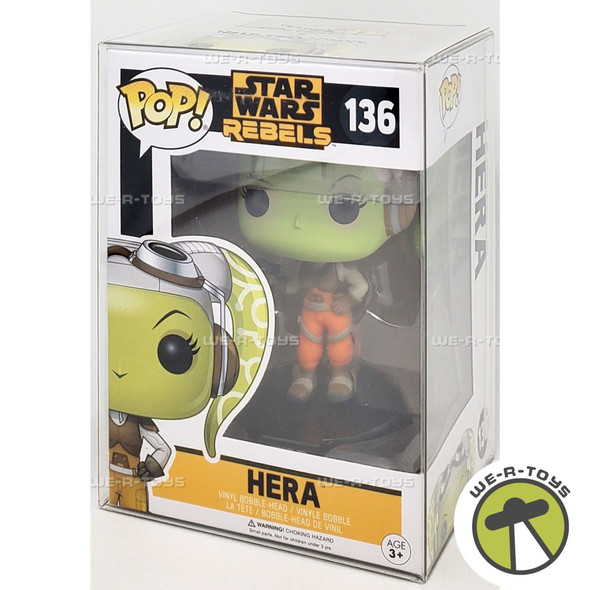 Funko Pop! Star Wars Rebels Hera 136 Bobble-Head Vinyl Figure
