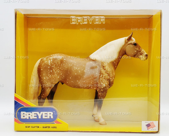 Breyer Clayton Quarter Horse Figure Reeves Item No. 911 NEW
