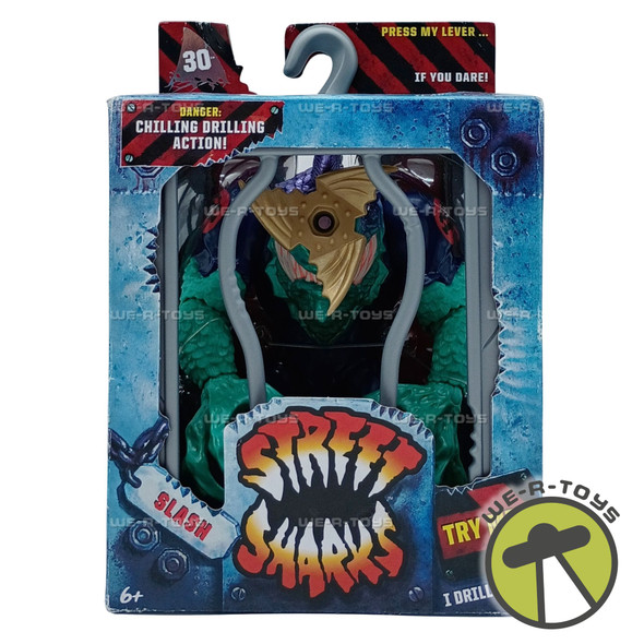 Street Sharks Slash Action Figure 2024 Mattel HYD59 New