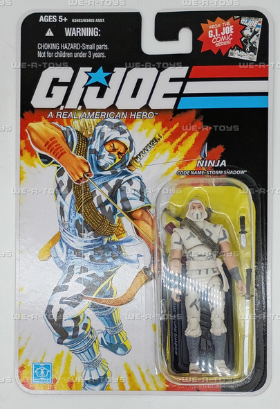 G.I. Joe Comic Series Ninja Code Name Storm Shadow Action Figure2008 Hasbro 63453