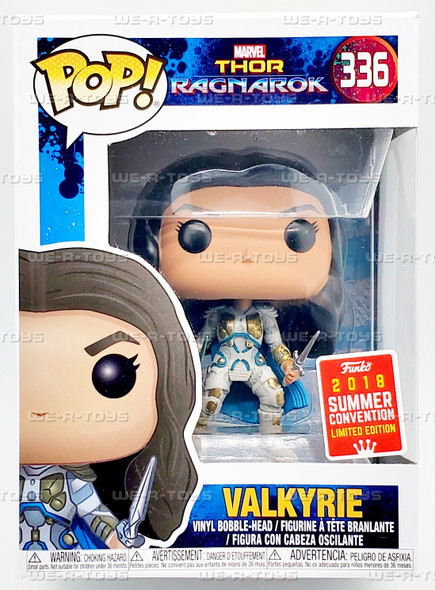Funko POP Marvel Thor Ragnarok Valkyrie 336 Vinyl Bobble Head Figure