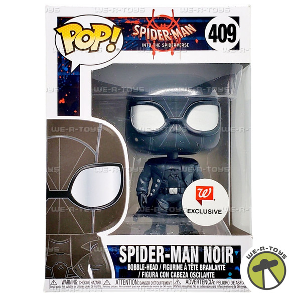 Funko POP Marvel Spider-Man Into the Spider-Verse Spider-Man Noir 409 Figure