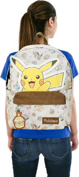Pokémon Pikachu All-Over Print Characters 17" Adult Backpack