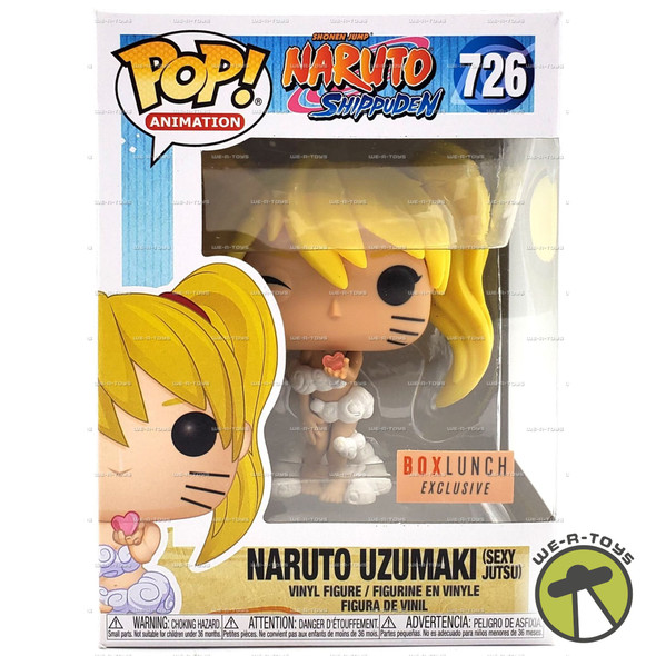 Funko Pop Animation 726 Naruto Shippuden Naruto Uzumaki Sexy Jutsu Exclusive Fig
