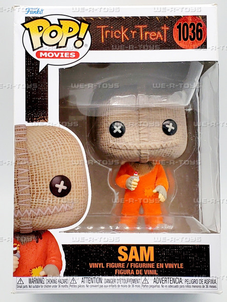 Funko POP Movies Trick 'r Treat Sam Flocked 1036 Vinyl Figure