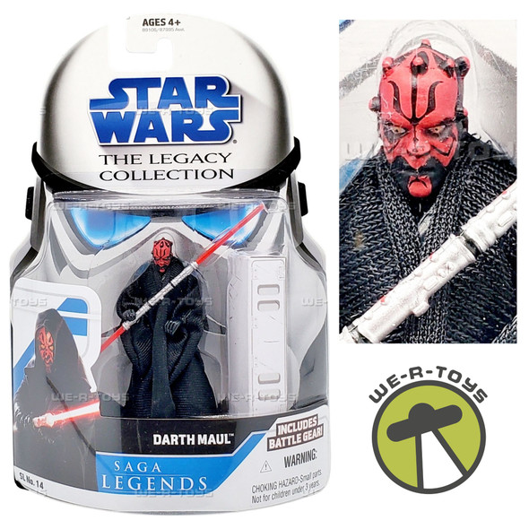 Star Wars Saga Legends Legacy Collection Darth Maul Action Figure 89106