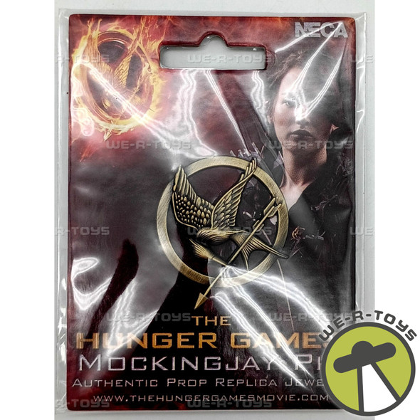 The Hunger Games Mockingjay Pin Authentic Prop Replica Jewelry 2012 NECA