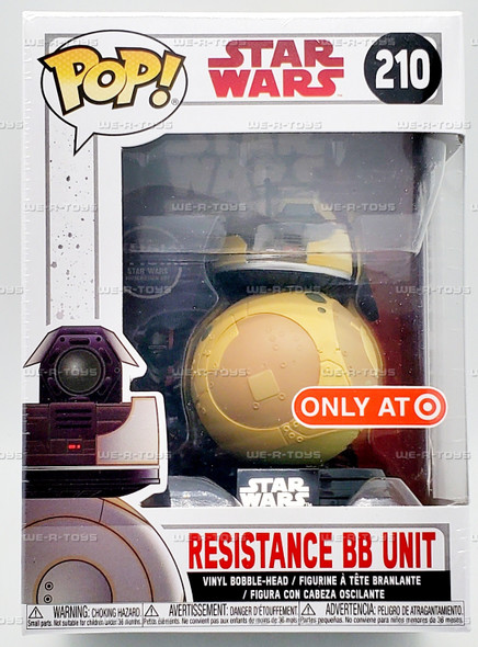 Funko POP Star Wars Resistance BB 210 Unit Vinyl Figure