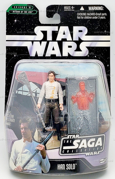Star Wars The Saga Collection Han Solo Battle of Carkoon Action Figure 85802