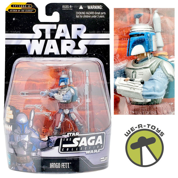 Star Wars The Saga Collection Jango Fett Action Figure 2006 Hasbro 85985
