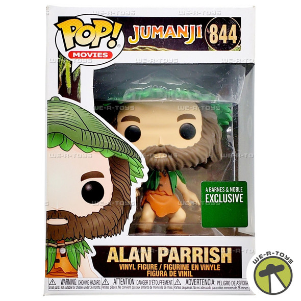 Funko POP Movies Jumanji Alan Parrish 844 Vinyl Figure