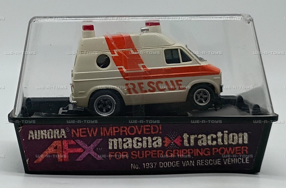 Aurora AFX Magna Traction No 1937 Dodge Van Rescue Vehicle 1976 New 1750-281