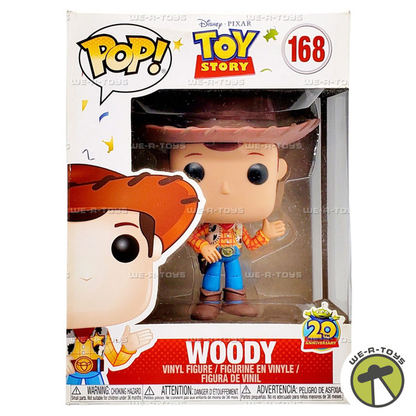 Funko POP Disney Pixar Toy Story Woody 168 Vinyl Figure