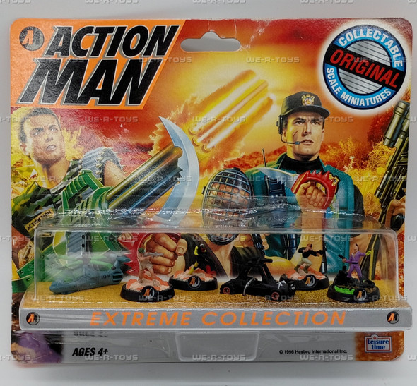 Action Man Extreme Collection Collectable Scale Miniatures Playset 1996 Hasbro