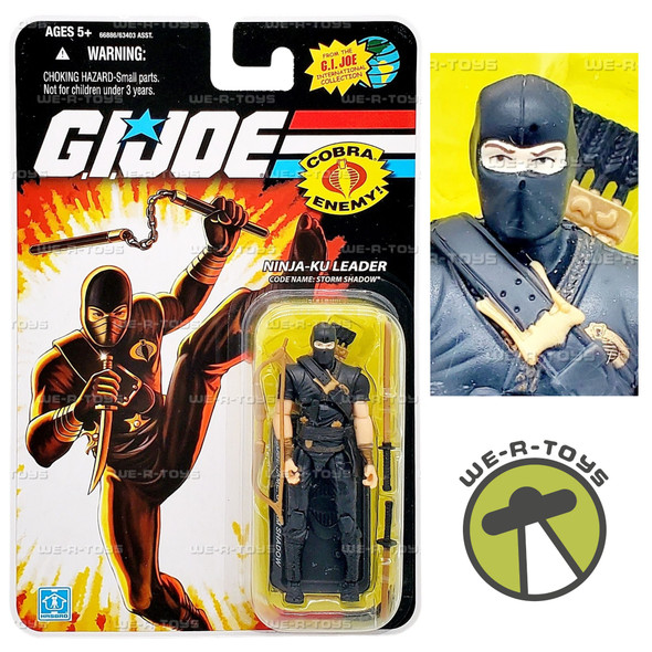 G.I. Joe Ninja-Ku Leader 25th Anniversary Action Figure 2008 Hasbro 66886