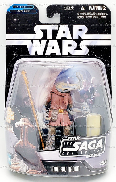 Star Wars The Saga Collection Momaw Nadon Action Figure 86770 Hasbro 2006