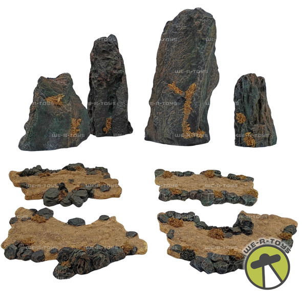 Department 56 Snow Village Halloween Series Village Accessories Eerie Rocks/Road